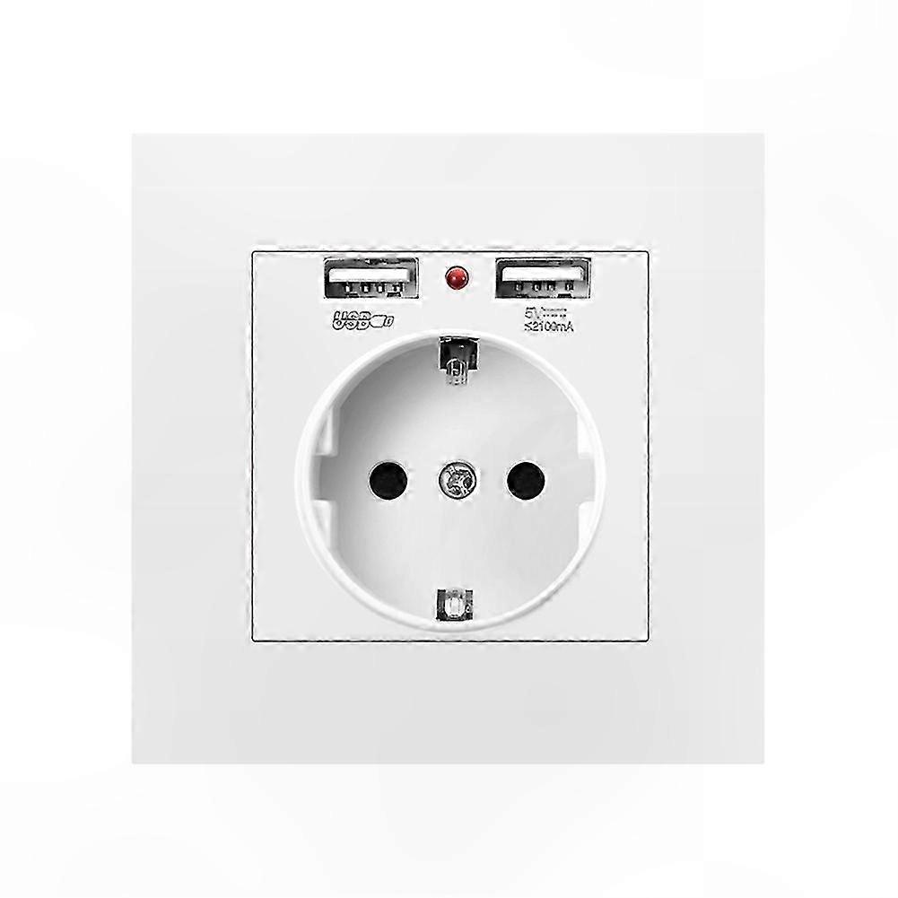 86x86mm 16A Socket With USB