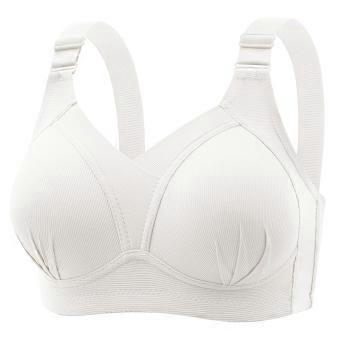 Beautiful back anti-light and anti-sagging side collection of secondary breasts, new models gather large size thin women's no steel ring underwear 