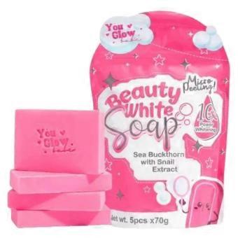 "You Glow Babe" Schönheitseife, Seifenstück mit Hagebutten- und Schneckenschleim, reinigt Pickel und eignet sich für Gesicht und Körper. A2.