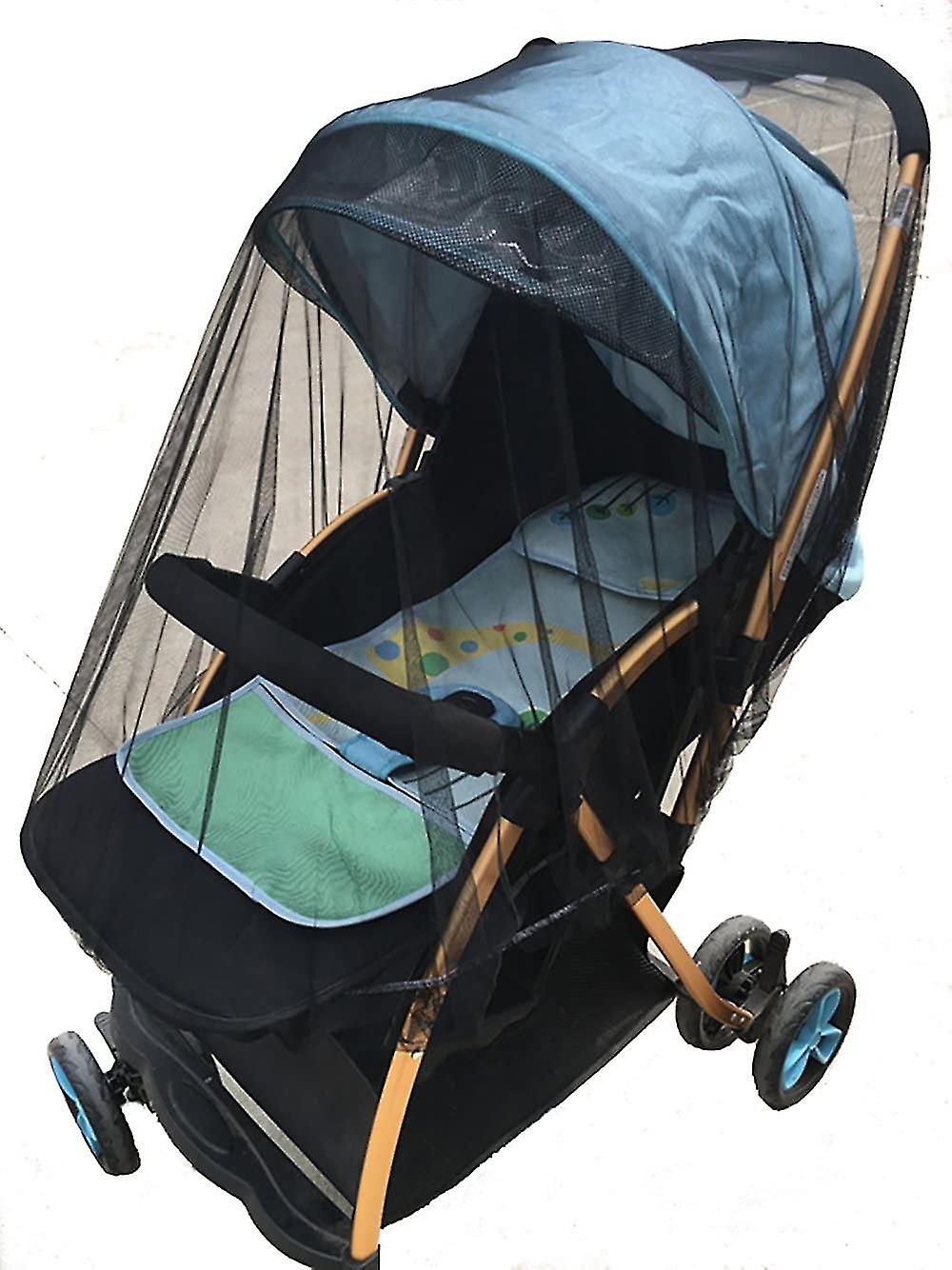 Pxcl Baby Mosquito Net For Strollers Car Seats Cribs Universal Size 150cm,,black