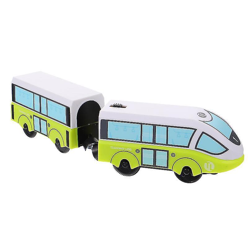 21.8X4.9cm Light Green Toy Trains & Train Sets 1 Set Creative Train Model Toy Enlightenment Toy Cogn