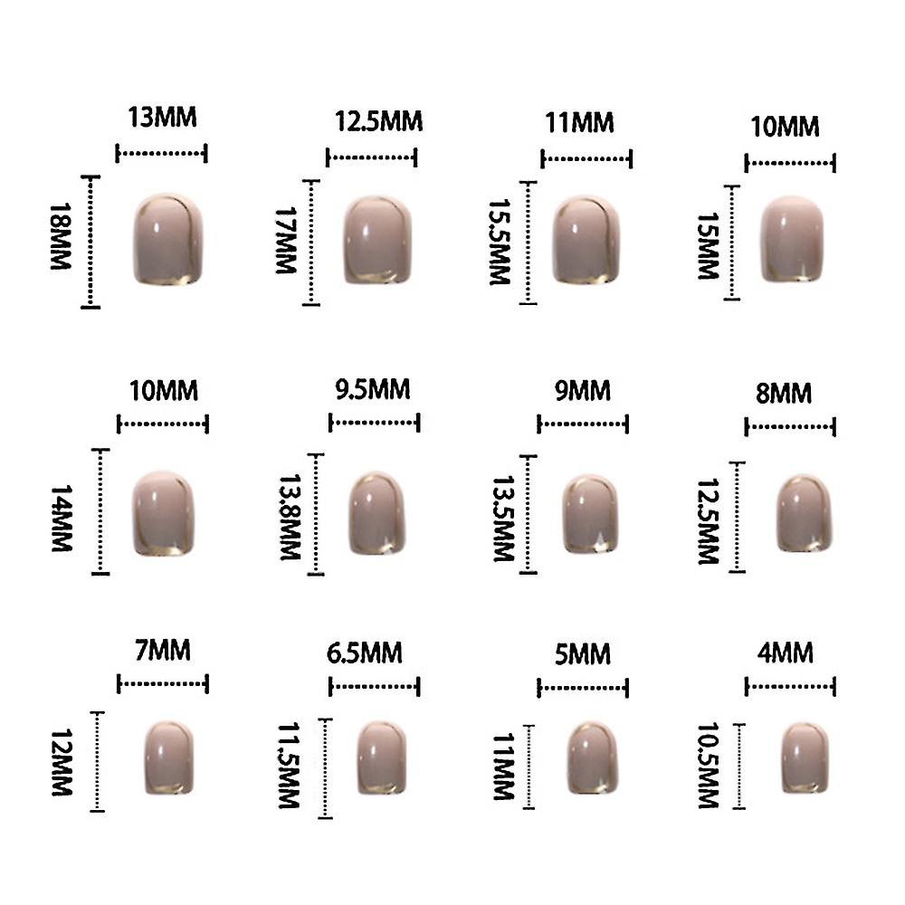 24pcs Reusable Nail Art Artificial Nails Unique Trendy Pattern Nail Pieces