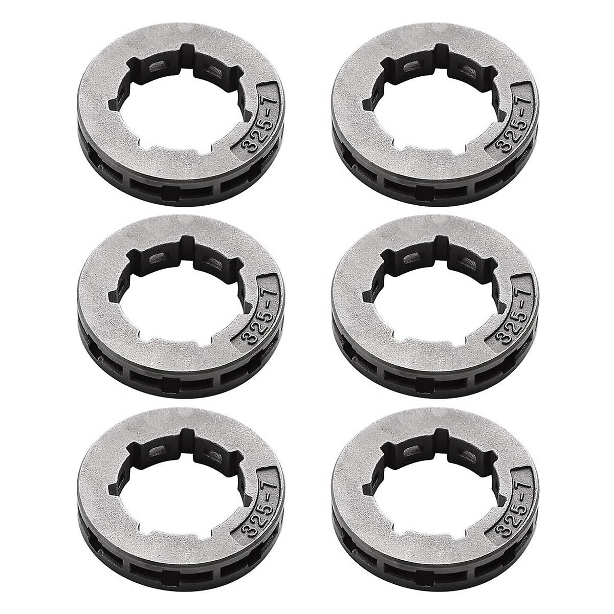 6Pcs Sprocket Drive Rim (.325inch) 19MM Small 7T Spline for 501 45 74-02, 501457402, for 11892 Chai