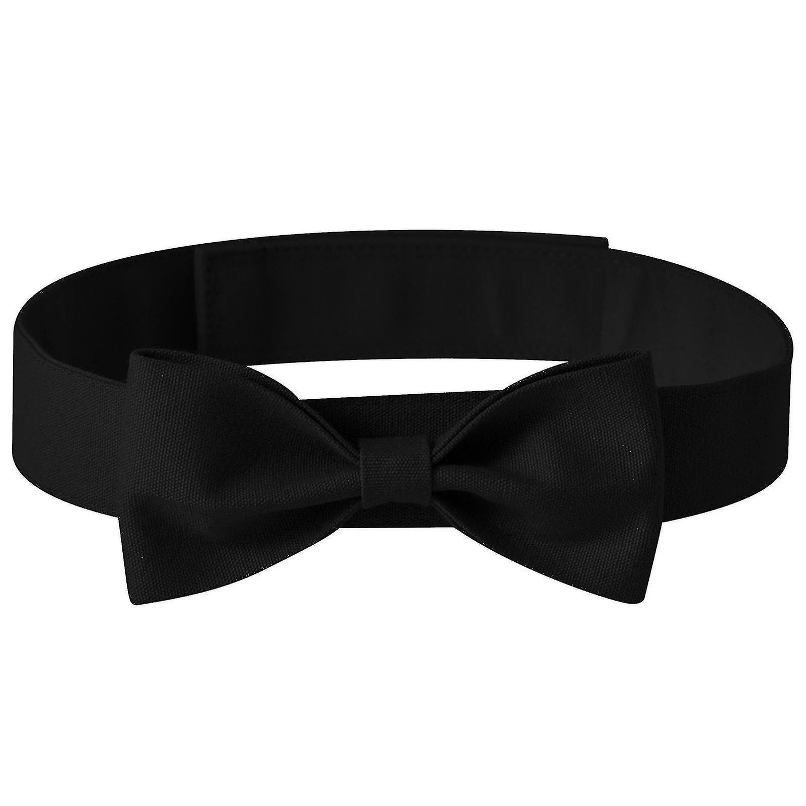 Kravata na krk psa Pevná farba Nastaviteľná hlava Nosiť Pet Bow Collar Psie doplnky pre svadobné hostiny