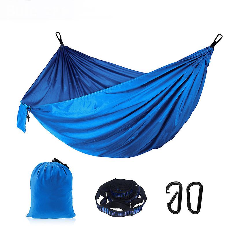 Camping Hammock Double Hiking Hammock With Tree Straps - Max 200kg Portable Travel Backpacking Nylon