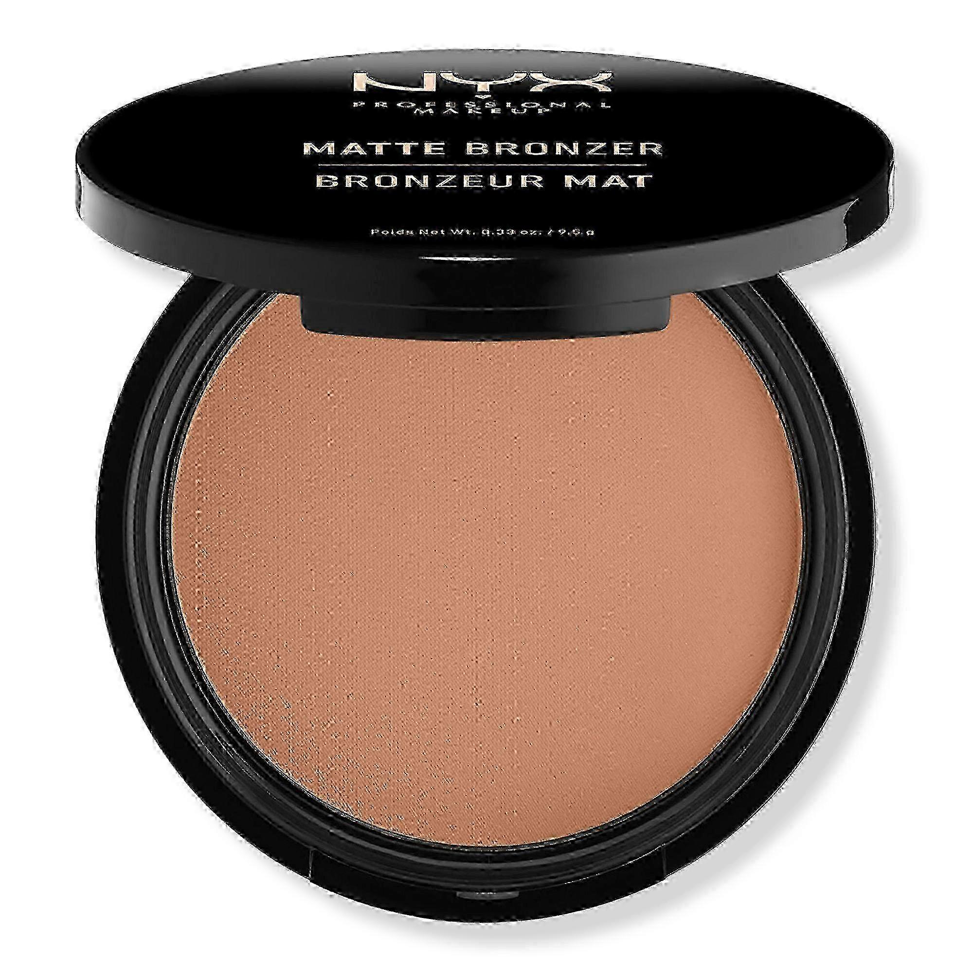 Nyx Professional Makeup Radiant Glow Vegan Matte Bronzer, Light, 0.33 Oz