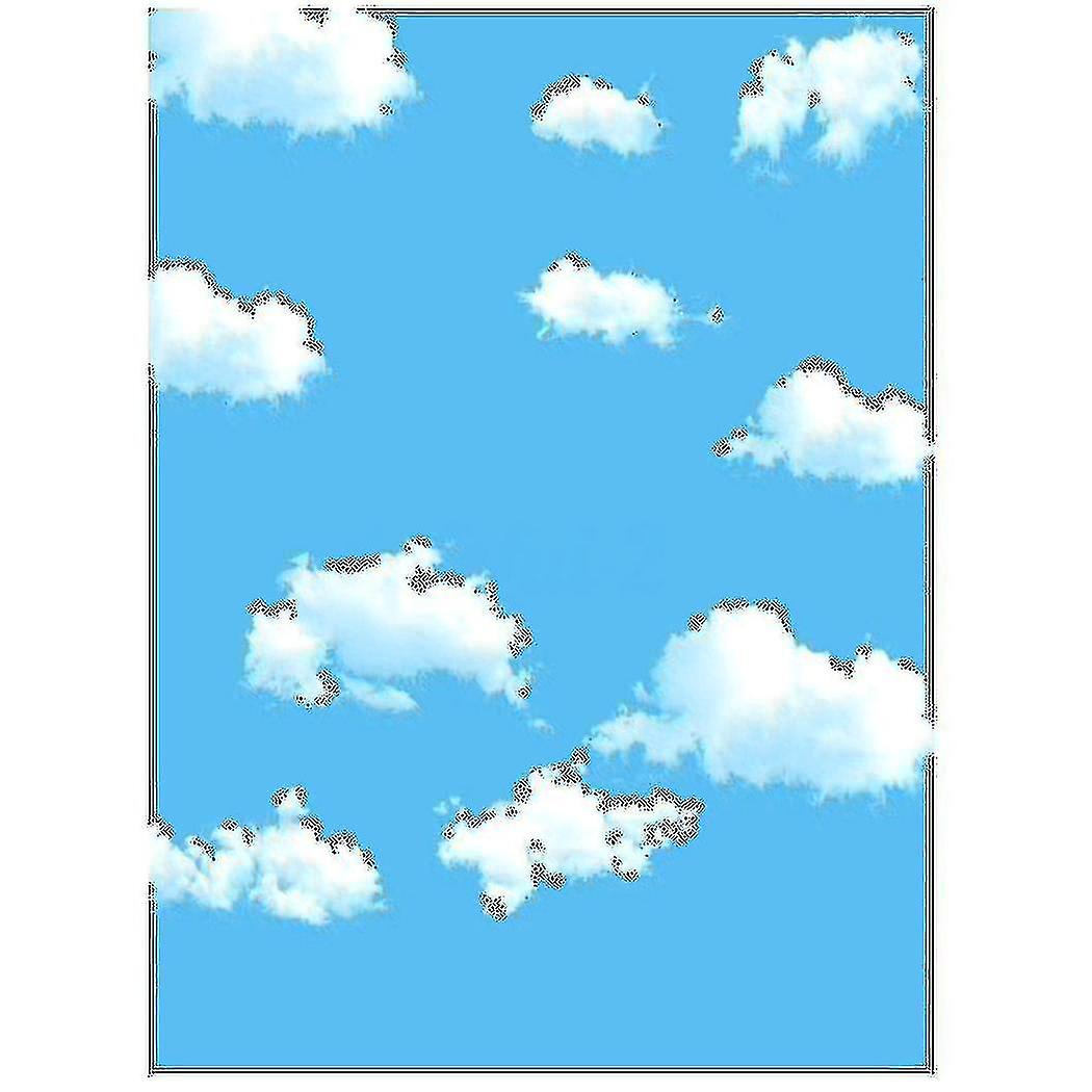 3x5ft Blue Sky White Cloud Photography Backdrop Screen Background Studio Props