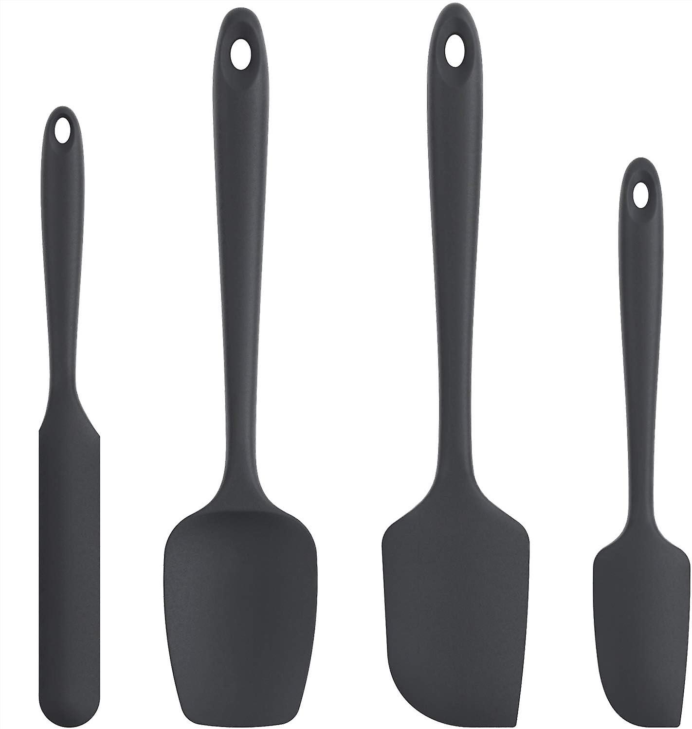 4-Piece U-Shaped Silicone Spatula Set, 315°C Heat-Resistant