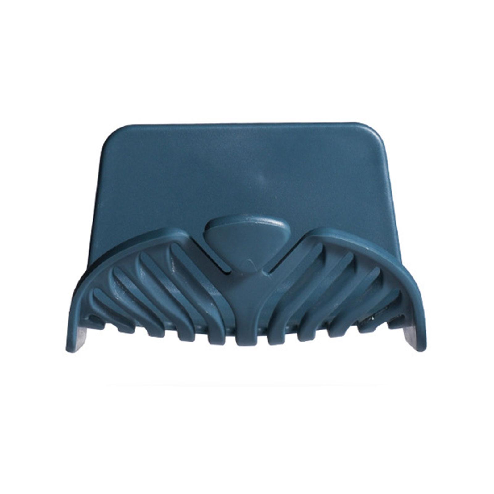 Bathroom Soap Dish Tray Wall Mount Waterproof Non-slip Soap Dish