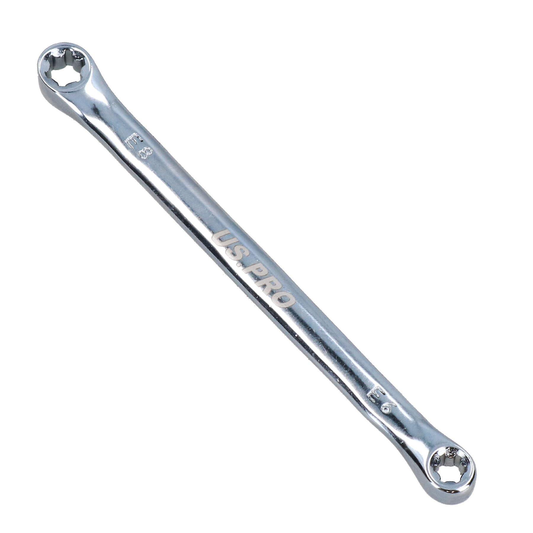 E6 x E8 Short Torx E Female Spanner Wrench Star Double Ended Box