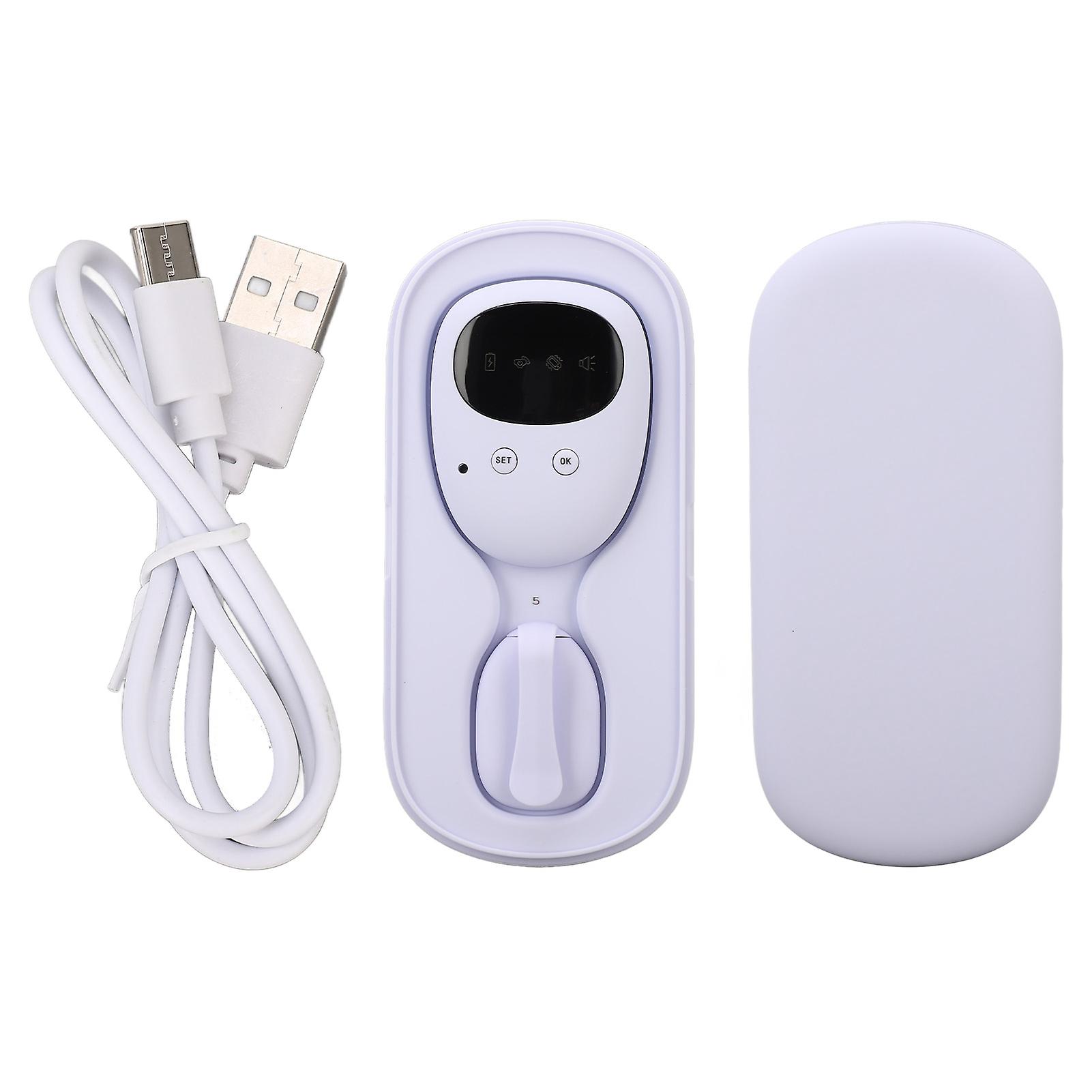 Wireless Bedwetting Alarm for Babies and Kids, Rechargeable Bedwetting Sensor with Sound Vibration