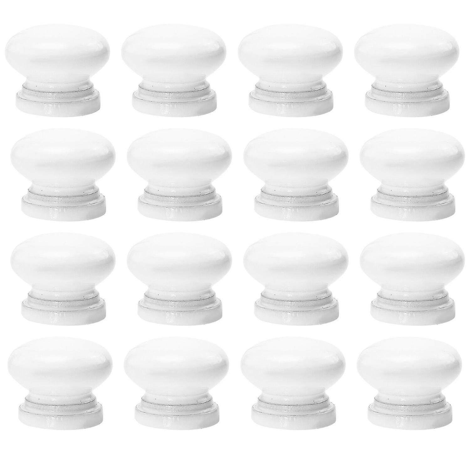 20pcs Wooden Knobs Furniture Knobs Drawer Knobs Cabinet Handles Pull Handles