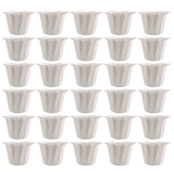 50pcs Disposable Coffee Machine Filters Replacement Paper Filtering Cups For Home Kitchen