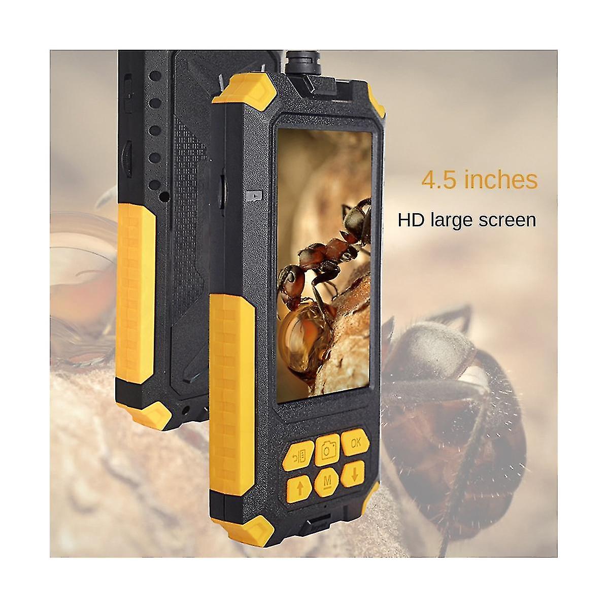 Dual Scope 1080p Digital Borescope Camera Ip68 Inspect Camera With 4.5inch I