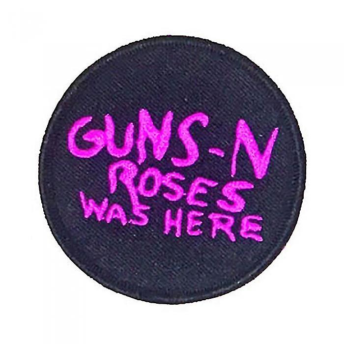 Guns N Roses Was Here Iron On Patch