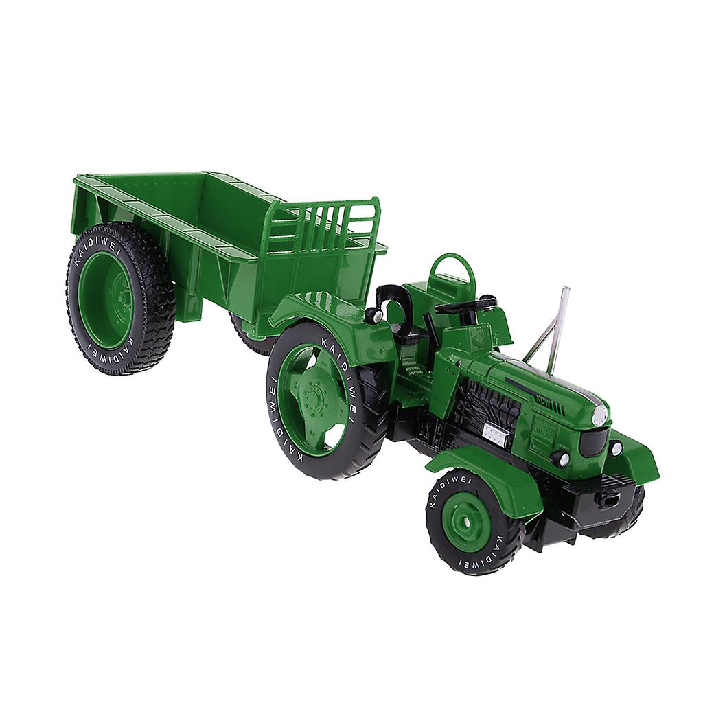1/18 Vintage Alloy Engineering Tractor Vehicle Simulation Model Cars Red