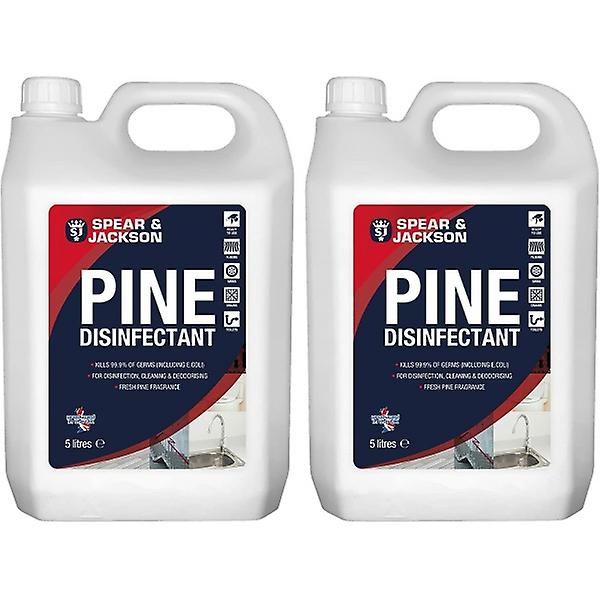 Pine Disinfectant 2 x 5L Concentrate Spear and Jackson