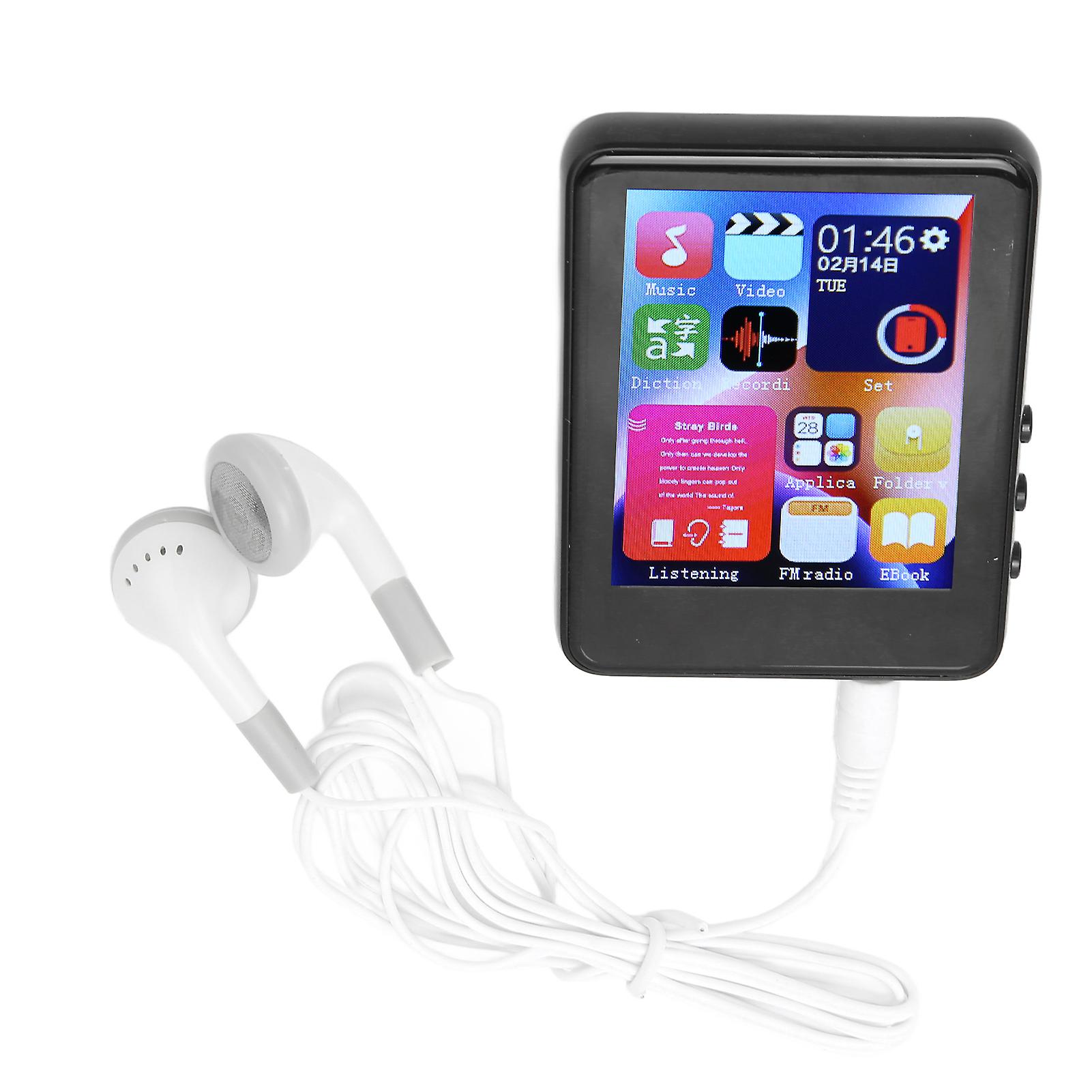 X6 2.4 Inch MP3 Player 4GB Bluetooth 5.0 Touch Screen Metal