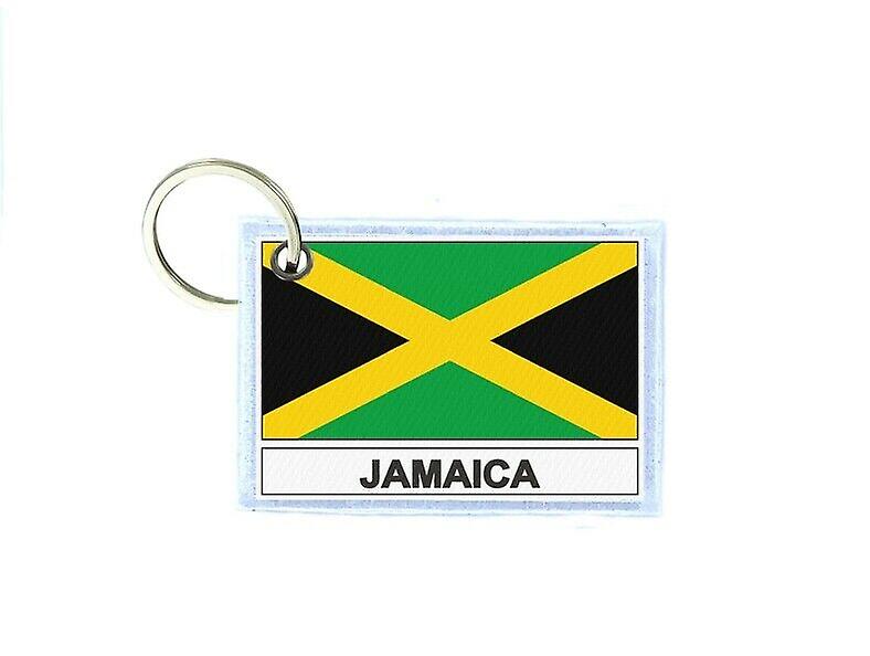 Key key door prints double-sided Ja Jamaican flag