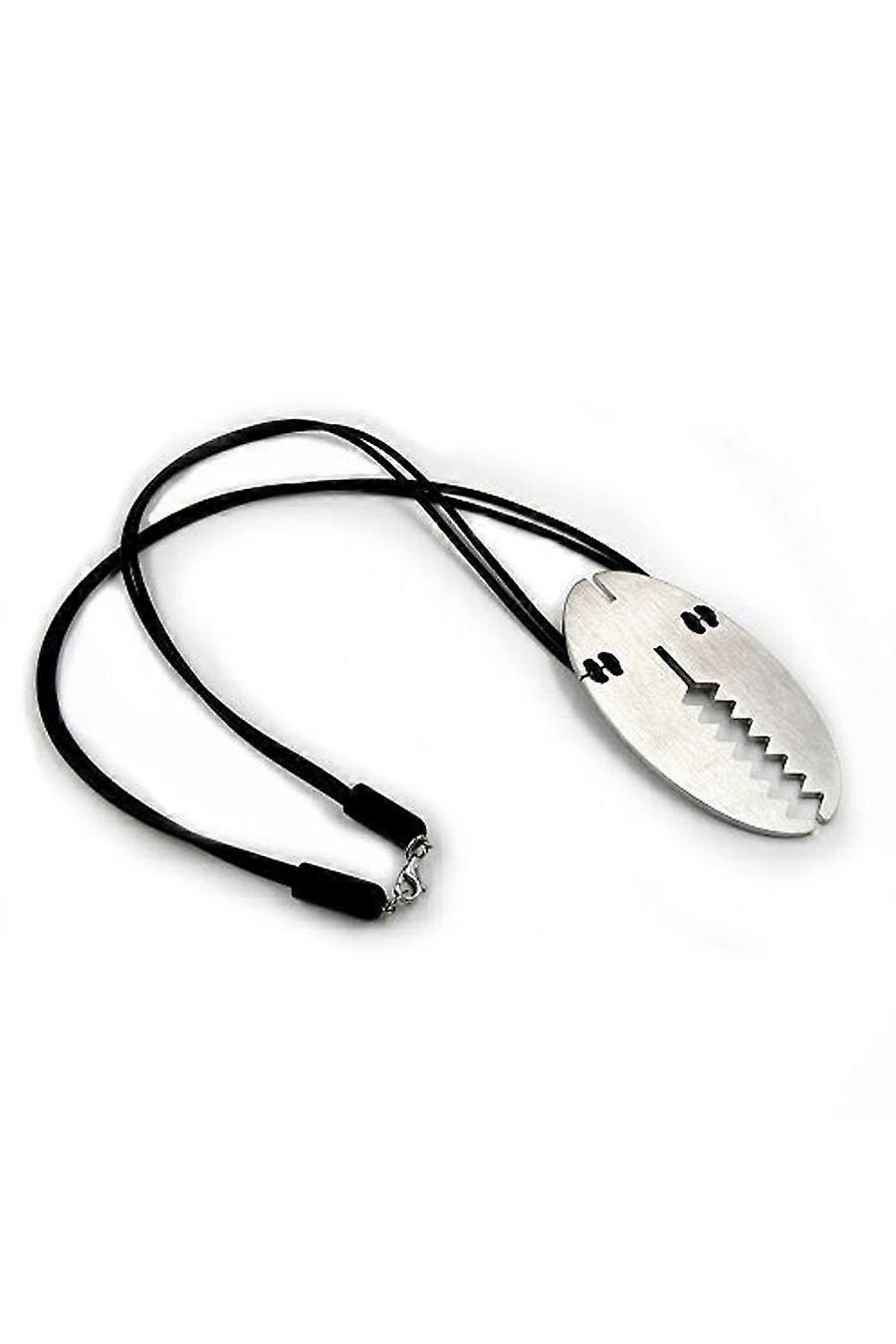 Necklace Oval Stainless Steel 60cm - Gl07833