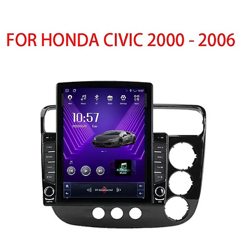 9.7" Android For Honda CIVIC 2000 - 2006 Tesla Type Car Radio Multimedia Video Player Navigation GPS