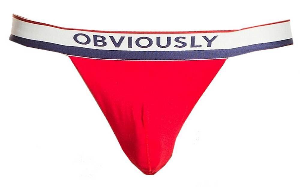 Obviously Primeman AnatoMAX Bikini Brief - Red