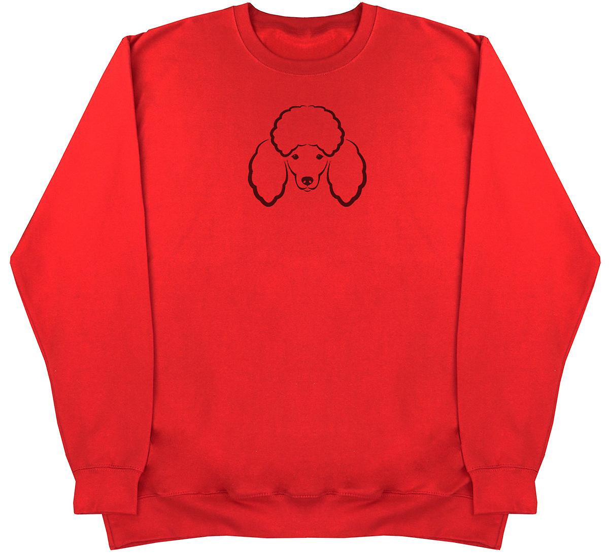 Poodle - Kids Oversized Comfy Sweater