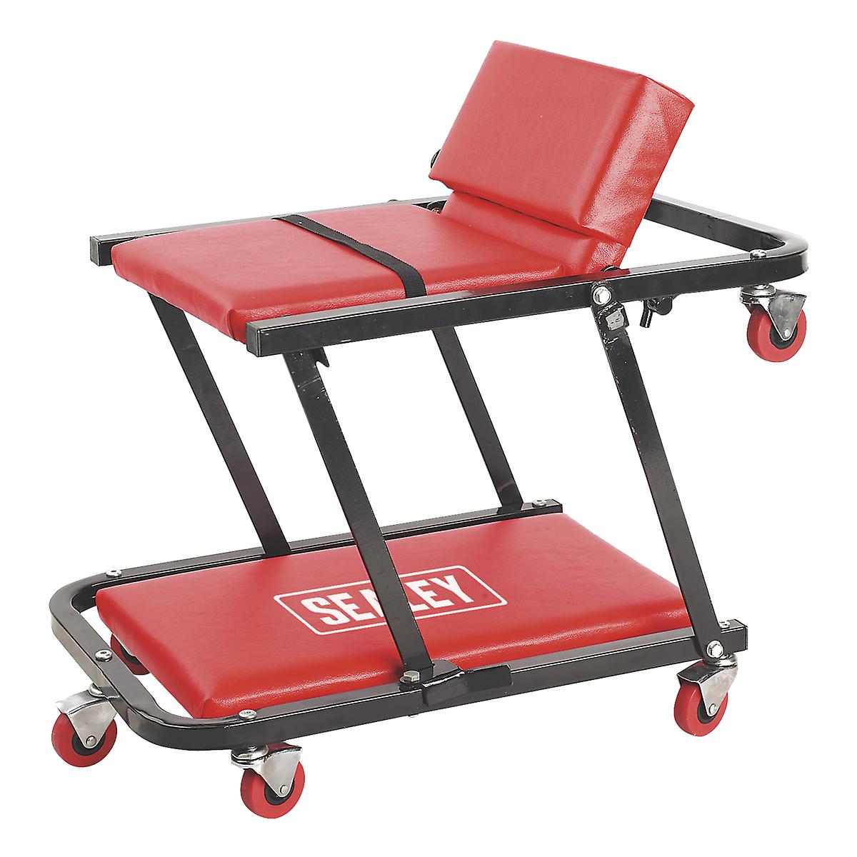 Sealey Compact Steel Creeper/Seat with 6 Wheels SE SCR791