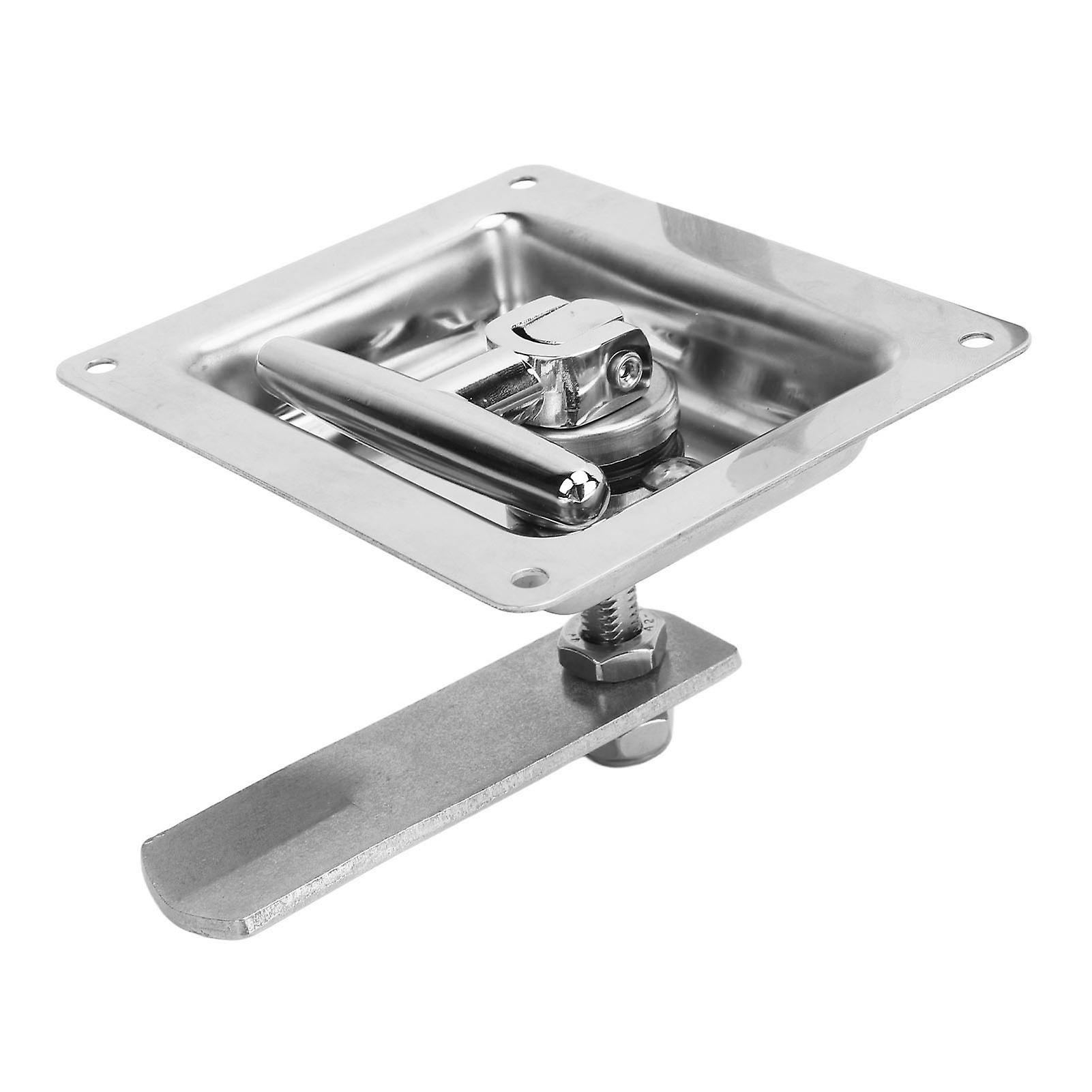 Toolbox Latch Stainless Steel Folding T Handle Toolbox Lock for Van RV Trailer Engineering Vehicle 