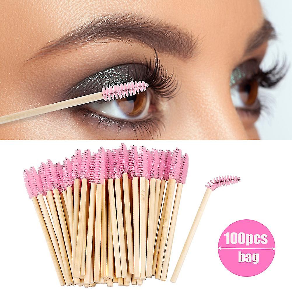 50/100pcs Disposable Mascara Wands Applicator Lash Brushes Eyelash Extensions Makeup Set