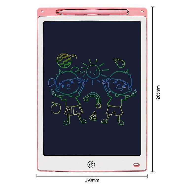 12 Inch Colorful LCD Writing Tablet for Kids and Adults Suitable Portable (Pink), LCD Writing Magic