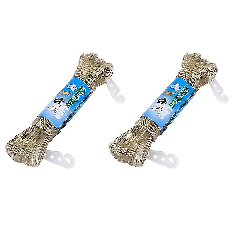 2pcs Clothes Hanging Rope