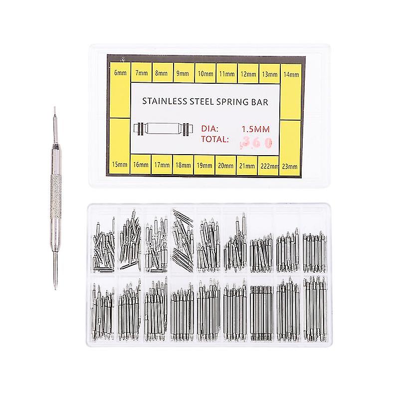 360pcs Watch Spring Bars