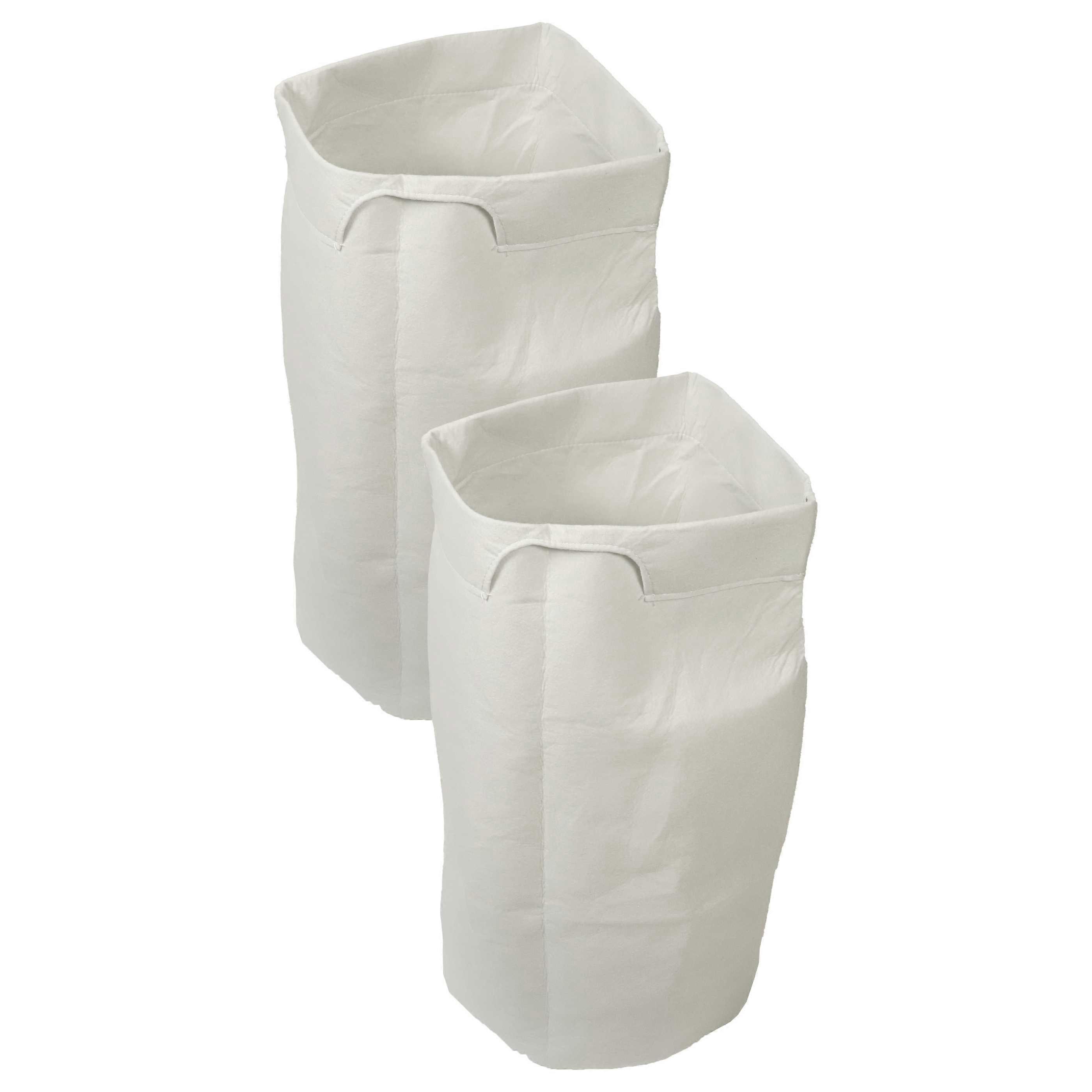 vhbw 2x filtre de rechange pour Güde 753814 pour système d'aspiration pour machine à bois