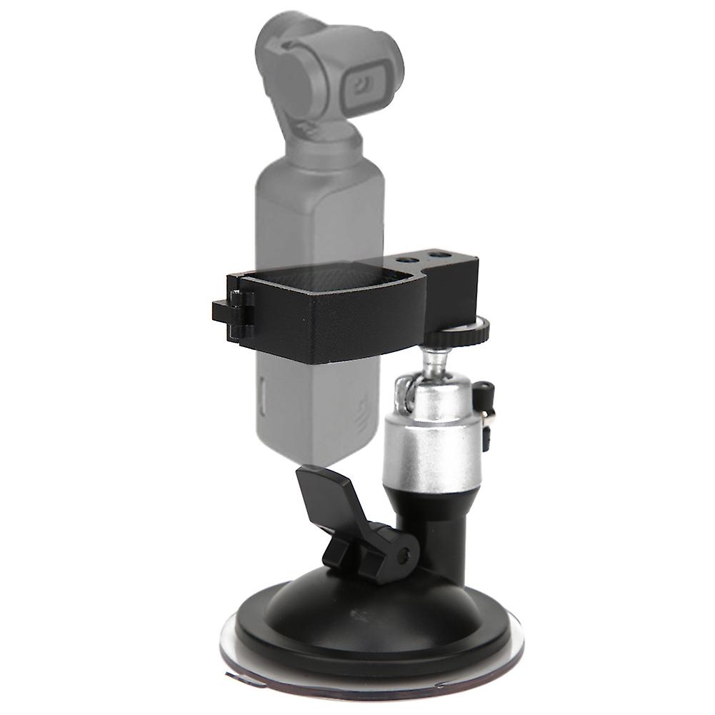 Multifunctional Aluminum Alloy Car Suction Cup Mount Fixed Mount Extension Accessory for DJI Osmo Pocket Camera