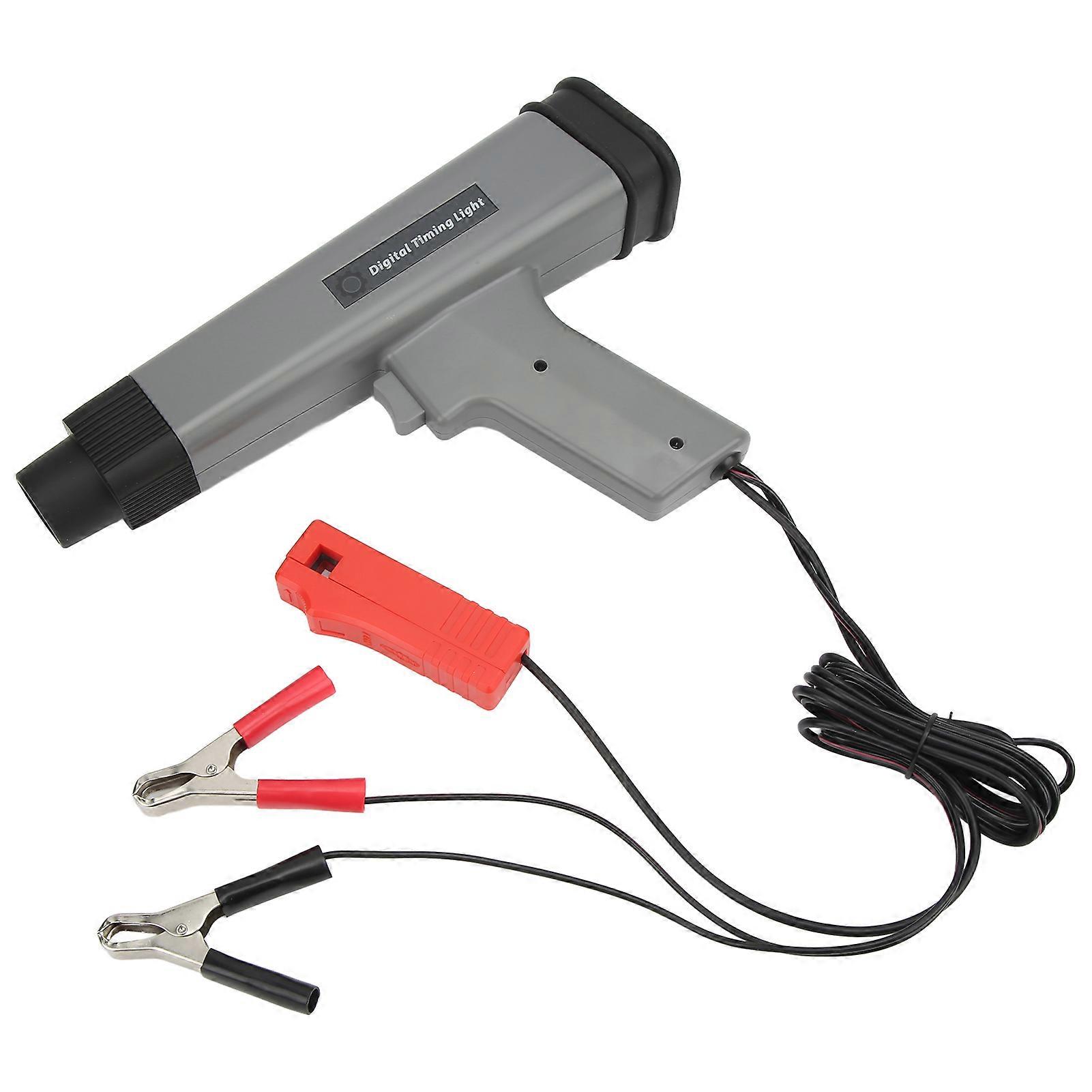 Digital Engine Timing Light Inductive Strobe Timing Light 12V Ignition Timing Light for Car Motorcycle Marine