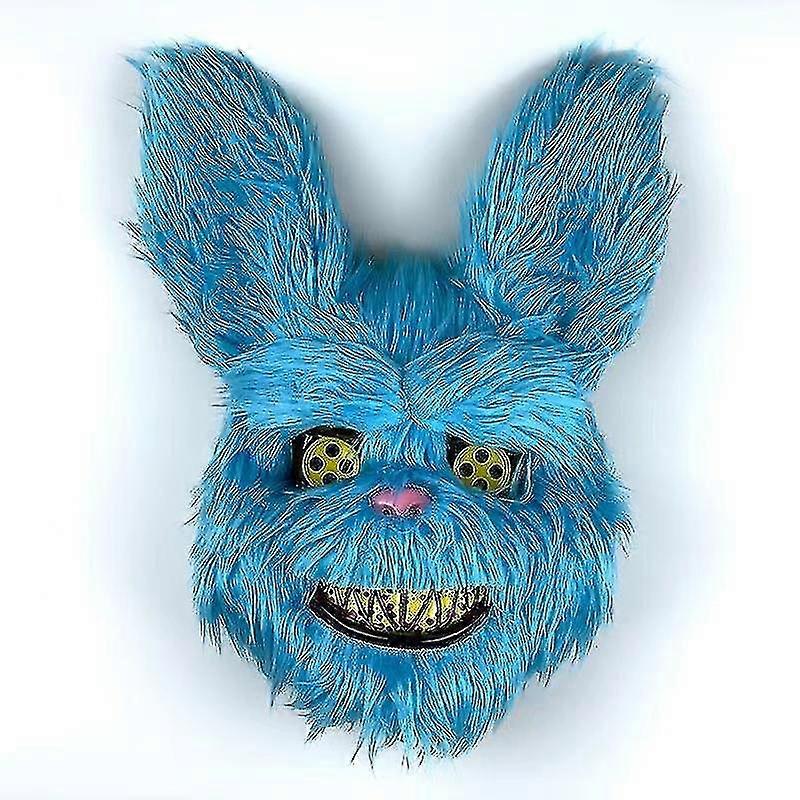 ウサギ コスプレマスク ハロウィンパーティー ホラー ヘッドギア ハロウィンカーニバル イースターコスチューム ヘッドギア 小道具 手作りダンス マスカレードホラー-1