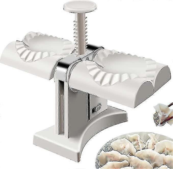 Double Head Automatic Dumpling Maker Stainless Steel Household Dumpling Machine