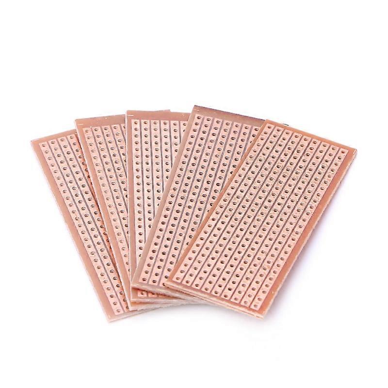 5pcs Universal Bakelite Circuit Board DIY Prototype PCB Prototyping Track Plate