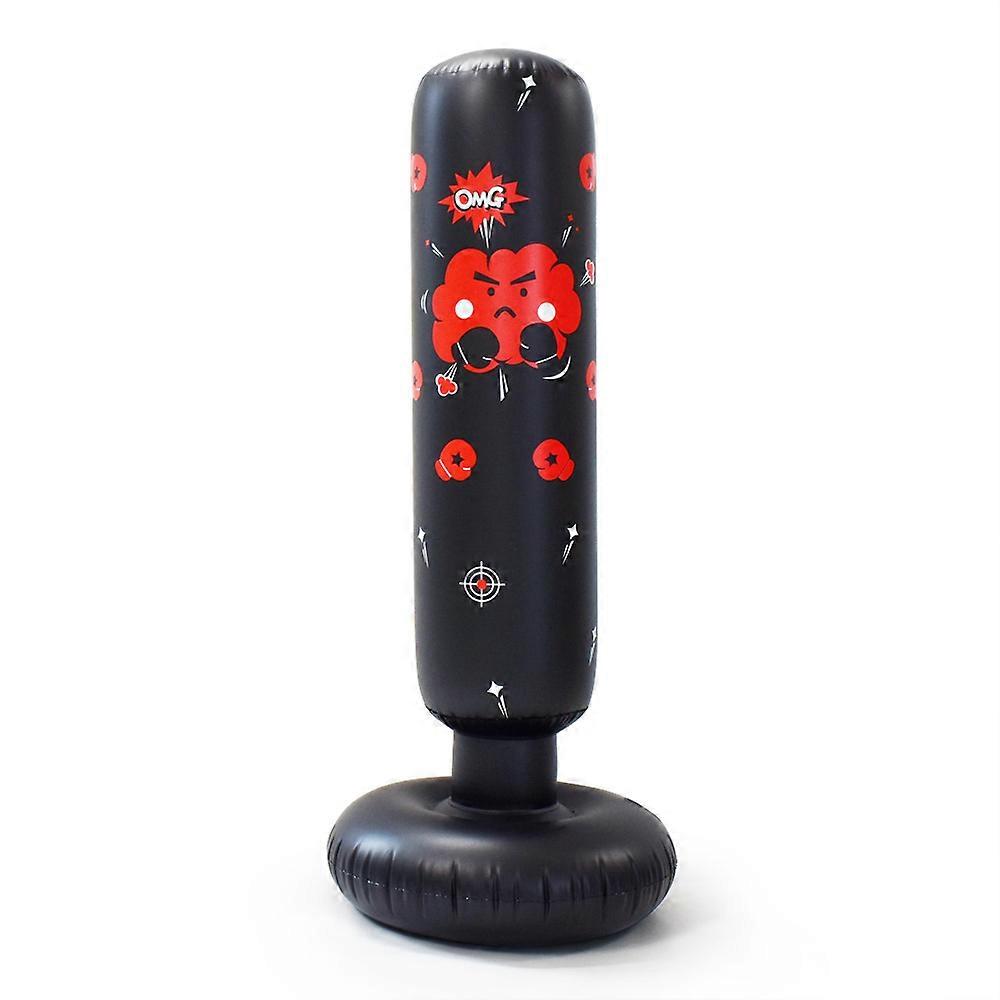 Boxsack Kinder, 120cm Aufblasbare Boxsack Stehend Kinder