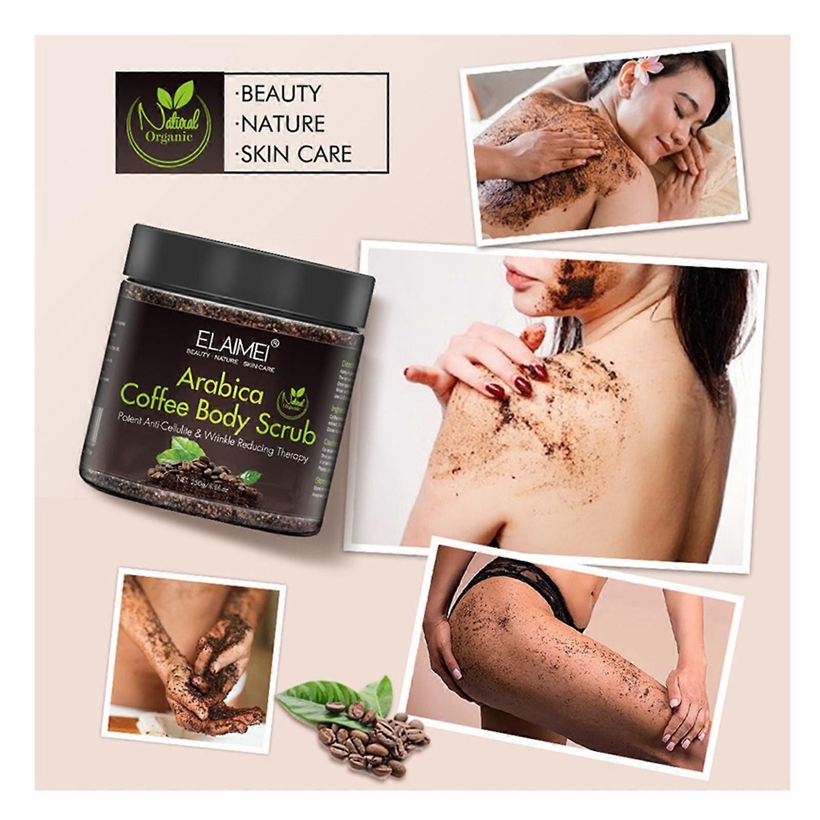 Coffee Scrub Exfoliating Exfoliating Body Cleansing Moisturizing