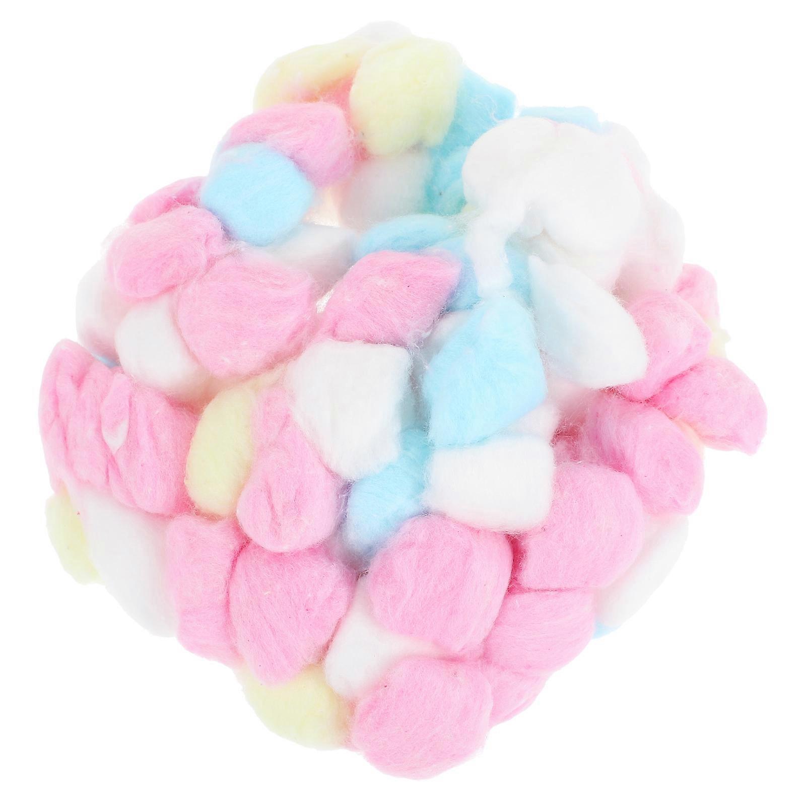 300Pcs Hamsters Warm Cotton Balls Winter Pet Cotton Balls Creative Pet Quilts