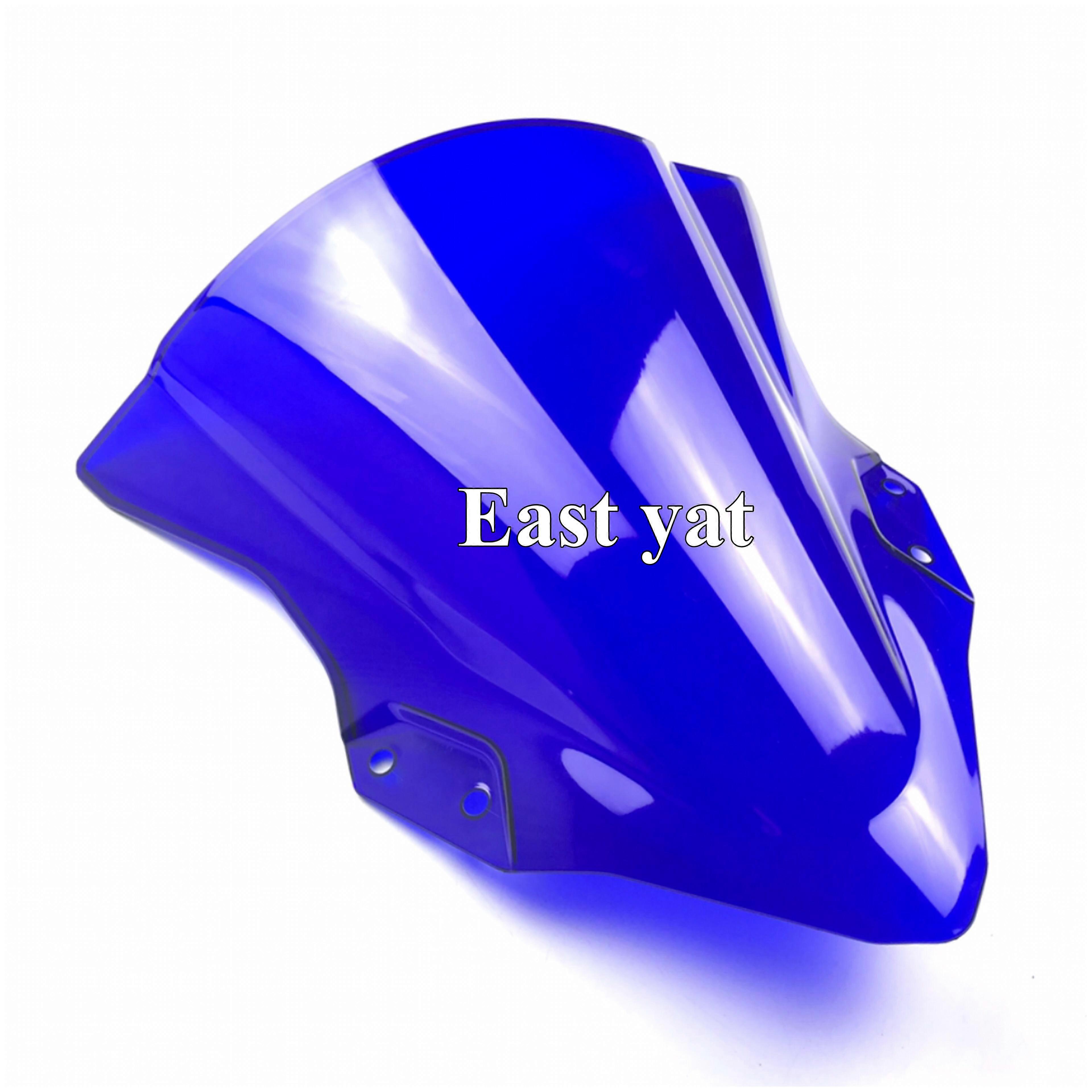 For Kawasaki Ninja 400 2018 2019 Motorcycle Double Bubble Windshield WindScreen Ninja 400 18 19