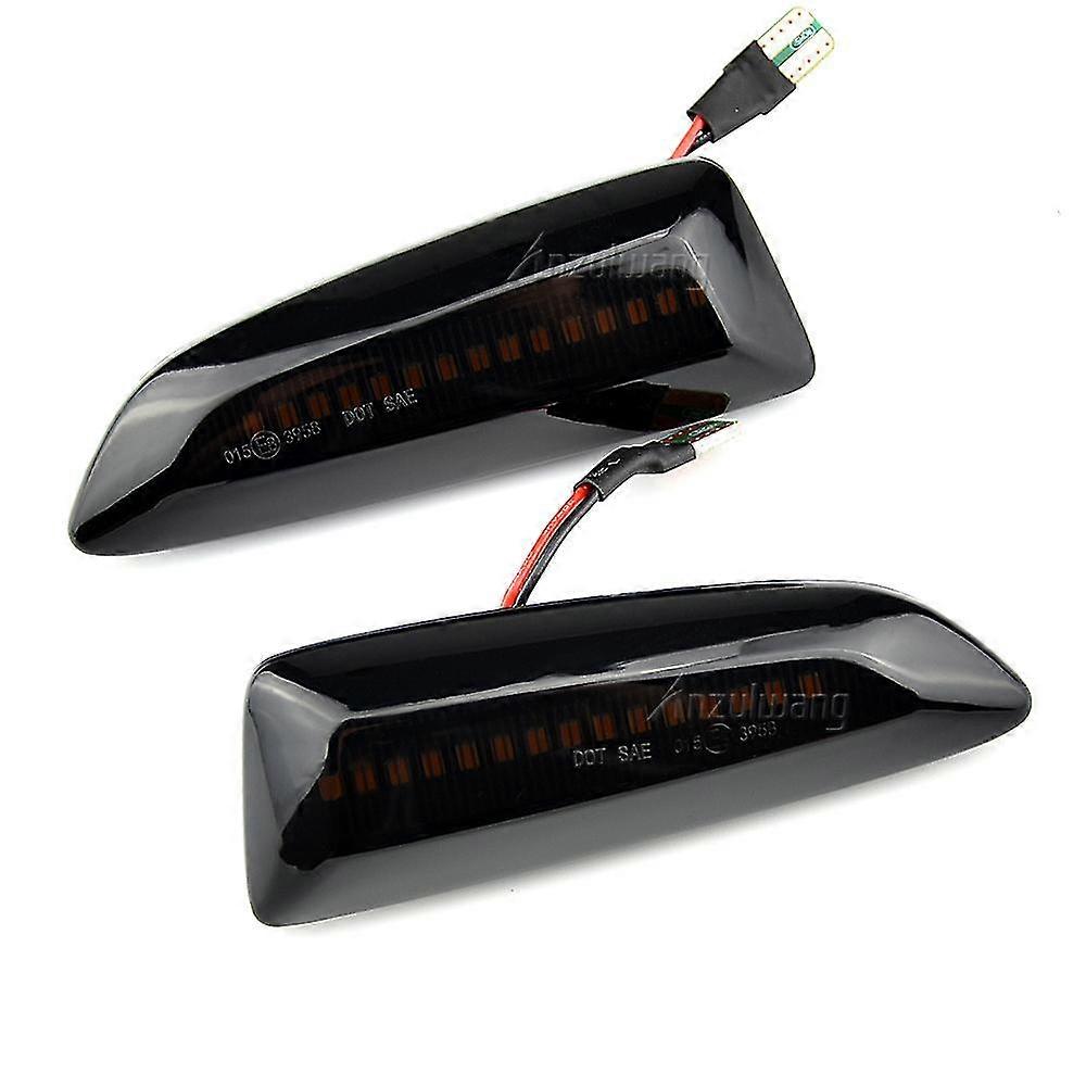 2pcs Led Amber Dynamic Flowing Turn Signal Side Marker Light For Opel Astra J K 2015 Zafira C Insignia B Grandland X 2017