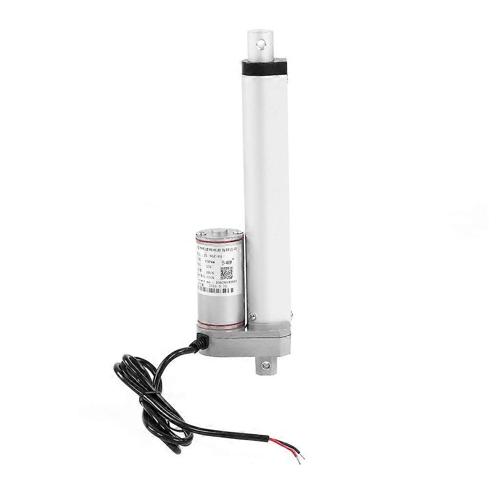 12 V Kraft 750 N Hub 150–700 mm Linearaktuator Hub Elektromotor Halterung (150 mm)
