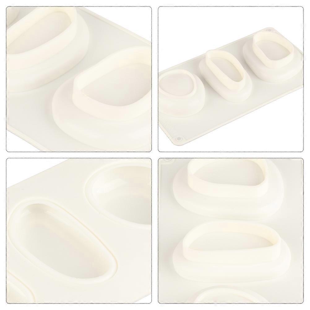 Kullerstensformad kakform 3D Pebbled bakform Silikon bakform