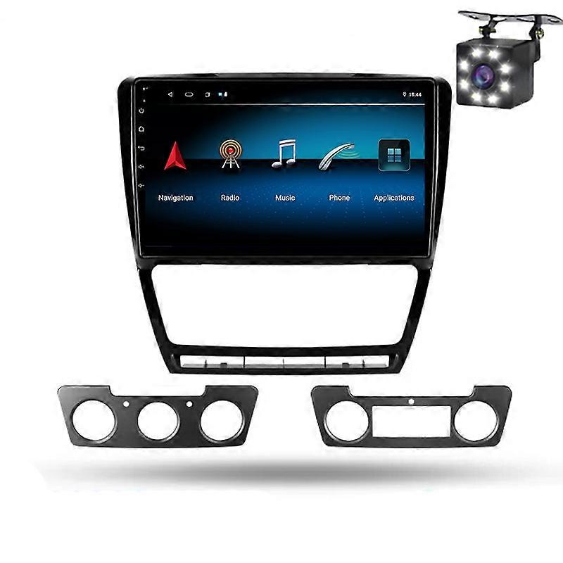 Car Radio For Skoda Octavia 2 A5 2008-2013 Navigation Wireless Carplay Android Auto