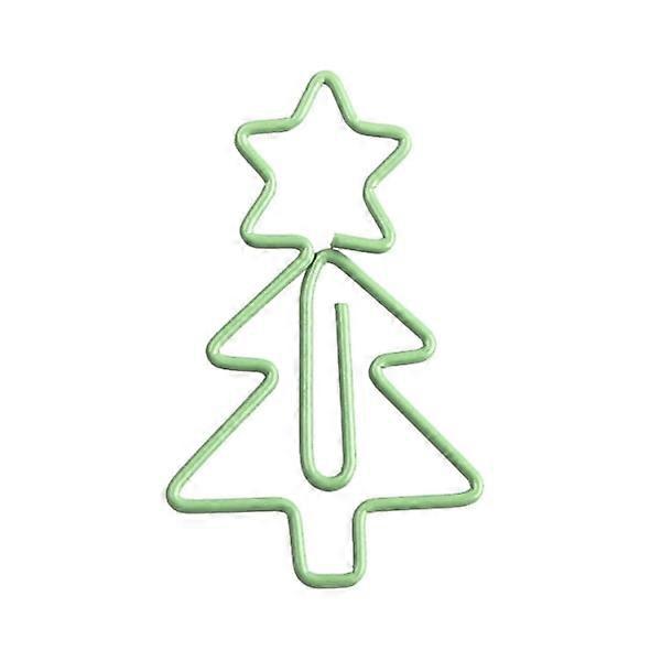 20-pack metal Christmas tree clips with Christmas tree coating