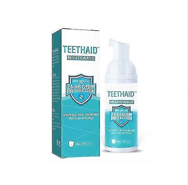 1/2/3τμχ Στοματικό Διάλυμα Teethaid, 30ml 50ml Λεύκανση Δοντιών Μέντας Αφρός Μους Αφαίρεση Λεκέδων