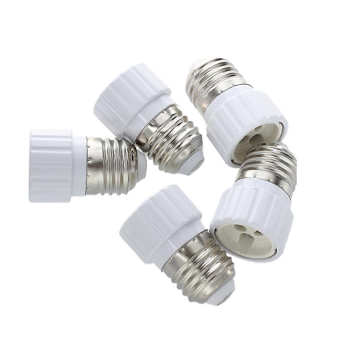 E27 to Lamp Light Bulb Base Socket Converter Adaptor 5 pack